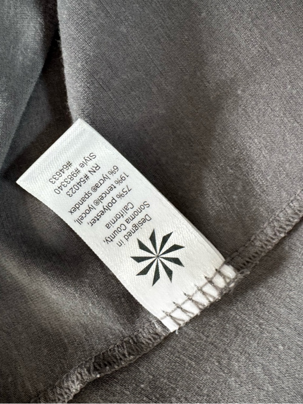 Athleta Strapless Gray Ruched Bodice Maxi Dress - Picture 5 of 12